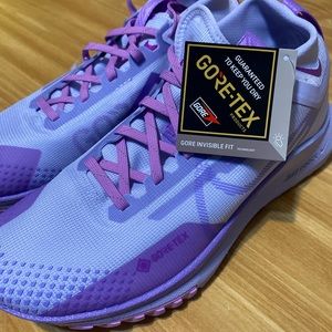 Nike React Pegasus Trail 4 GORE-TEX Purple Sz 9